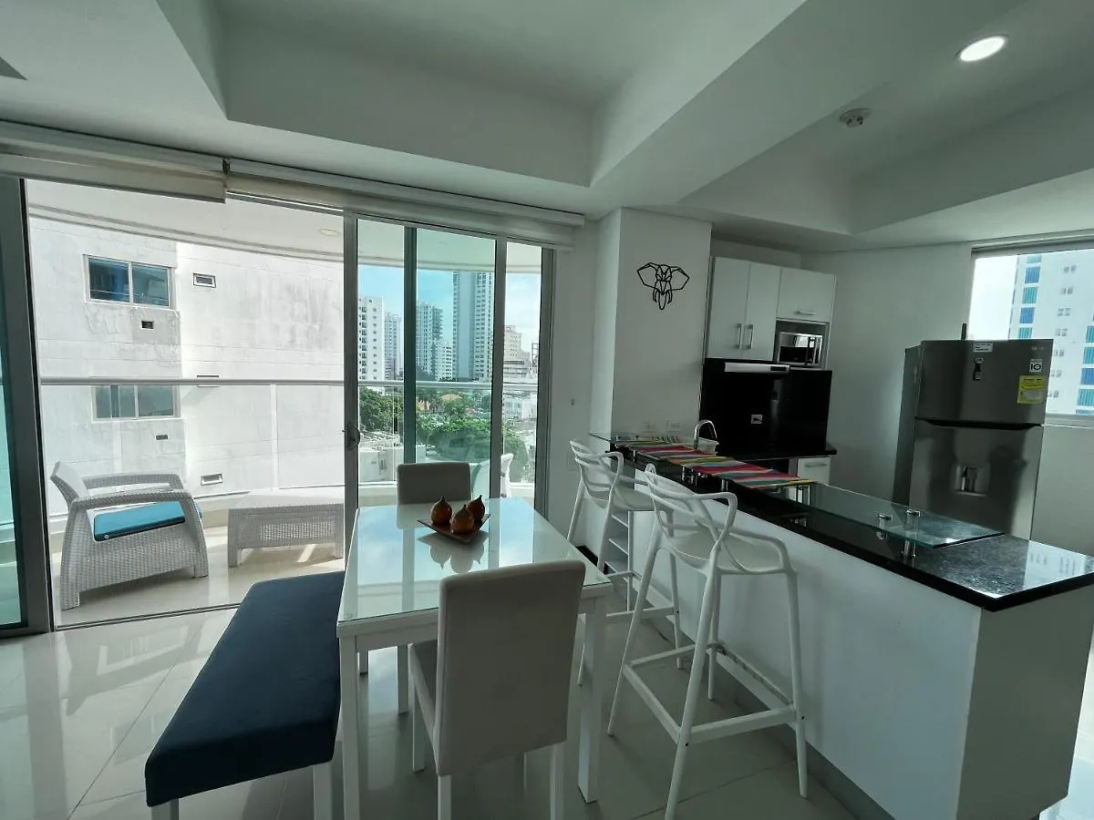 Ocean Front Palmetto Eliptic 905 Apartment Cartagena 0*,