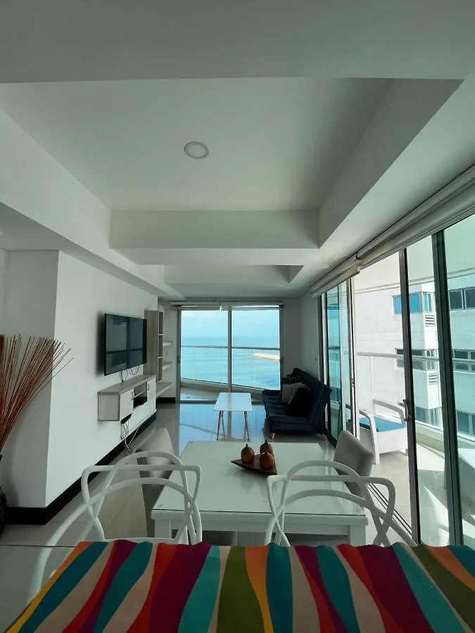 Ocean Front Palmetto Eliptic 905 Apartment Cartagena